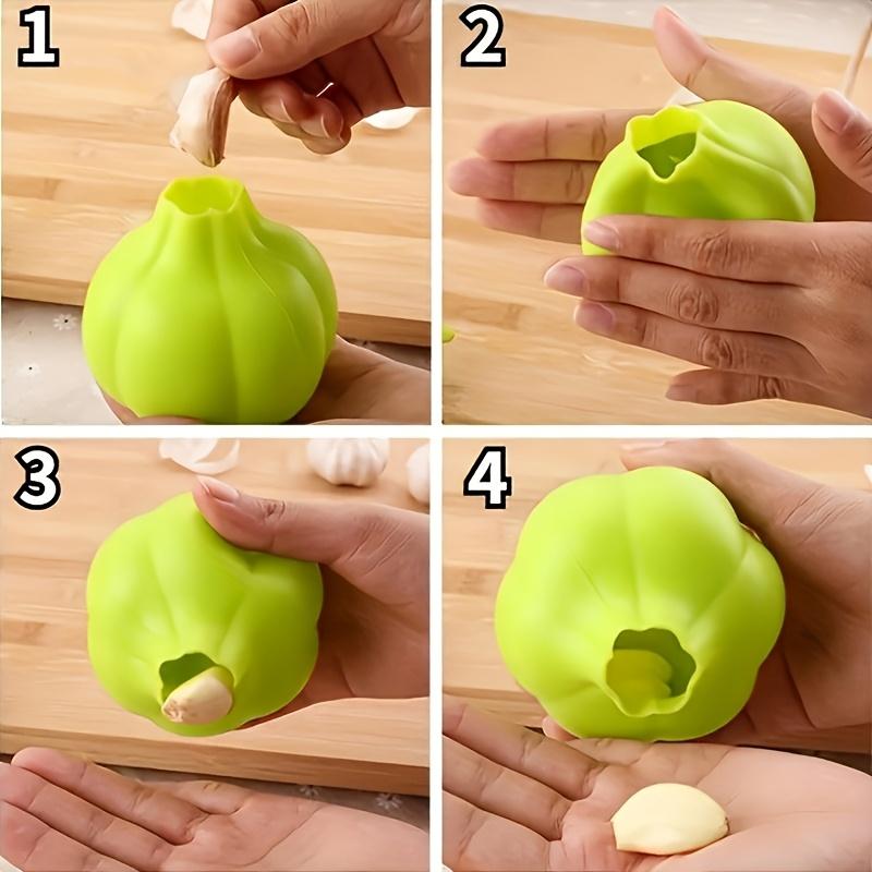 Silicone Garlic Peeler - Easy-to-Use, Soft Kitchen Gadget for Quick & Mess-Free Peeling for Home Cooks & Outdoor Enthusiasts
