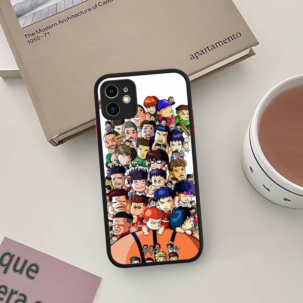 

Anime The First Slam Dunk Phone Case For IPhone 16e 16 15 14 13 12 11 Pro Max X XS Max Plus Matte Clear iphone 14