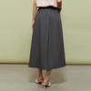 Women's Elegant A-Line Midi Skirt