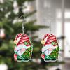 Tragen Sie modische Brillen Weihnachtsmann Weihnachtsbaum Zwerg Acryl Hängeohrringe für Frauen Mädchen Y2K Geflügeltes Schweinchen Ohrstecker Weihnachtsgeschenke