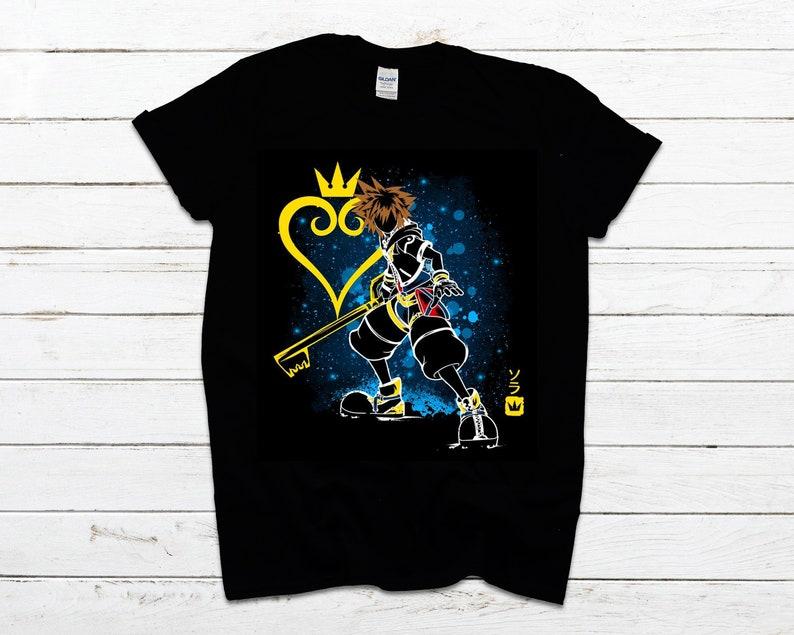 Top T-Shirt Tee Shirt Keyblade Kingdom Hearts Men Women Kids Children 110