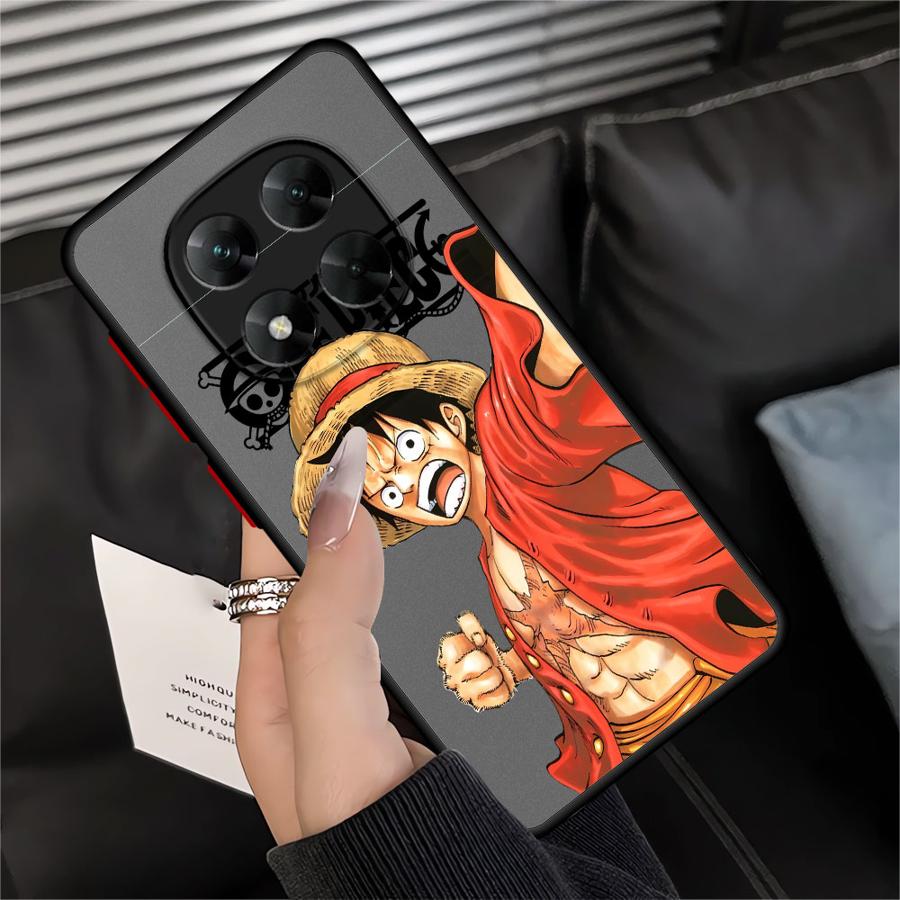 Case for Xiaomi Redmi Note 14 A4 10 13 Pro Plus 12 14C 9S 11 13C Funda Back Phone Cover One Piece Luffy Zoro Cool