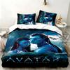 Ensemble 3 pièces Avatar Parfait pour la chambre à coucher Ensemble de literie confortable comprenant une housse de couette et deux taies d'oreiller Idéal pour un anniversaire ou Noël