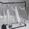 20 X 7.4 Cm Metal Jewelry Display Stand for Living Room Countertop, Multipurpose Iron Shelf,