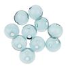 10pcs Globe Glass Bottle Charm Pendant DIY Craft Jewelry Making Blue