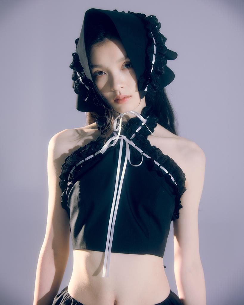 Leobyui Anglaise Bandana Black
