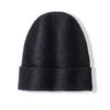 Women's 100% Pure Cashmere Hat - Versatile, Solid Color, Warm, Ear Protection Head Wrap