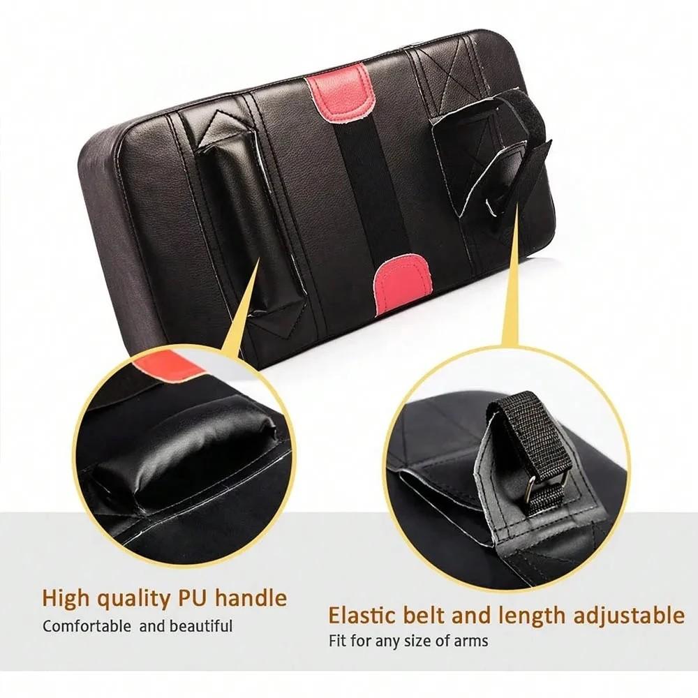 Boxing Foot Target, Leather Hand Target Pads, MMA Muay Thai Pads for Kicking Taekwondo, Kids Adults Boxing Training Equipment