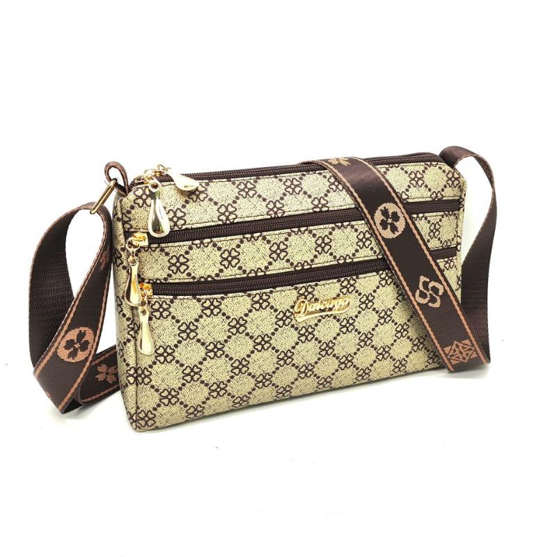 New fashion wide woven belt women's bag middle-aged and elderly mother shopping new shoulder oblique span bag