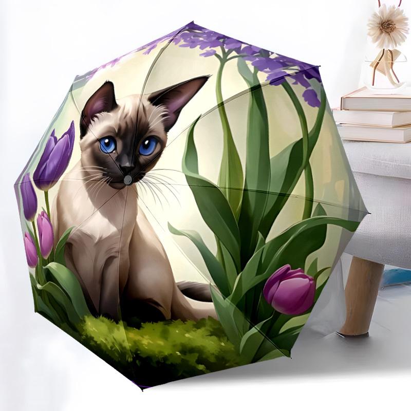 

1pc Cat Bubble Automatic Open/Close Umbrella - Compact Travel Umbrella, Gift for Birthdayyy251208145