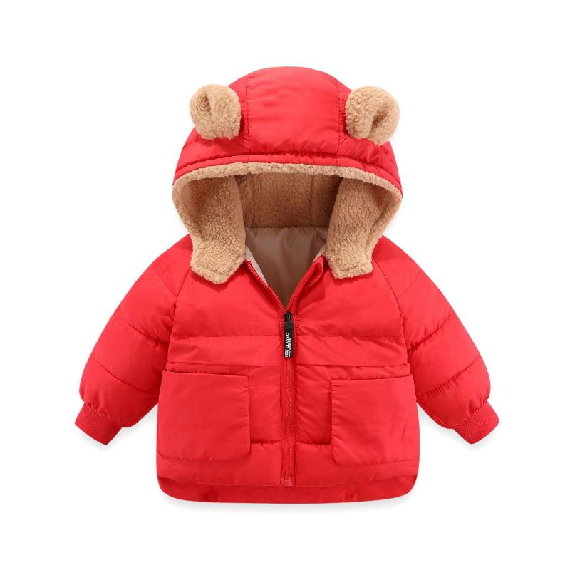 Children's Down and Velvet Cotton Jacket