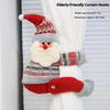 Christmas Creative Curtain Buckle Cartoon Doll Decoration Hotel Restaurant Decoration Doll Buckle Window Pendant