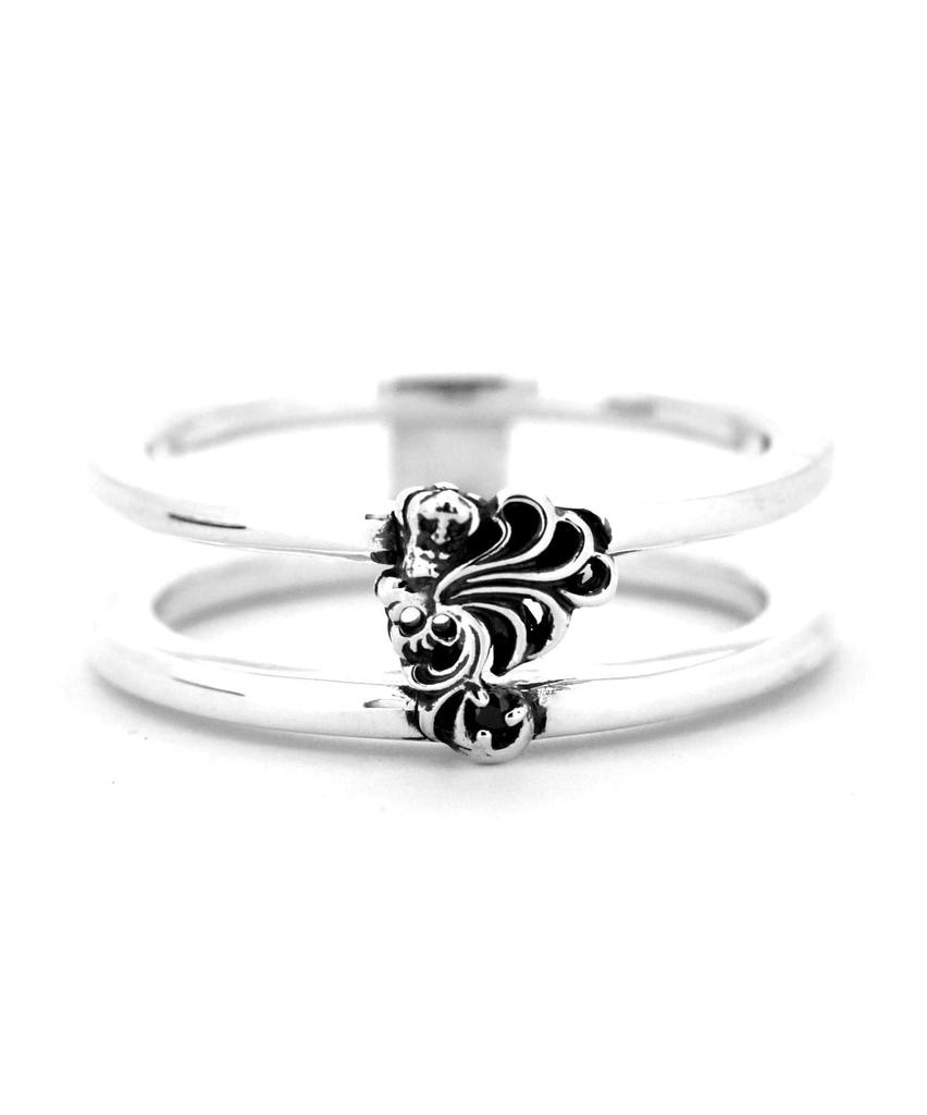 Lionheart LH HOWL Slide Silver Ring/925