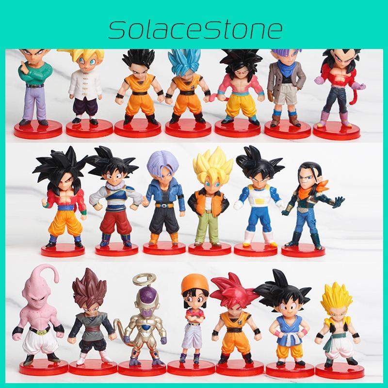 Collectible Dragon Ball Model Figures 20 Styles Super Saiyan 4 Buu Frieza Pvc