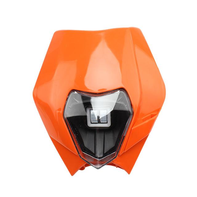 Motorcycle Headlight Plate LED EXC 300 SX SXF XC 125 200 250 350 450 Headlamp Super Moto Pit Dirt Bike Enduro for KTM Headlight