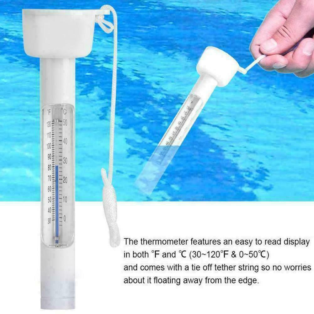 Meter Floating Thermometer Shatter Resistant Swimming Pool