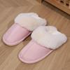 Home Warm Slippers, Thickened Autumn and Winter Indoor Half Pack Heel, Home Warm Slippers