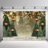 Christmas Tree Snowflake Scene Decoration Background Winter Photography Backdrop Decorations For Photo Studio Photo Booth Christams Party