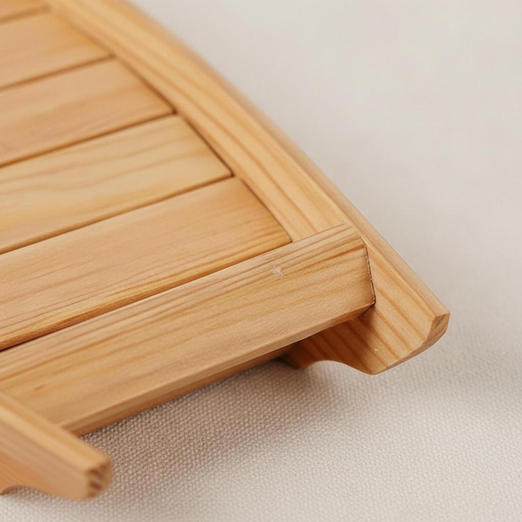 Sushi Boat Serving Tray Solid Wood Wooden Microwave with