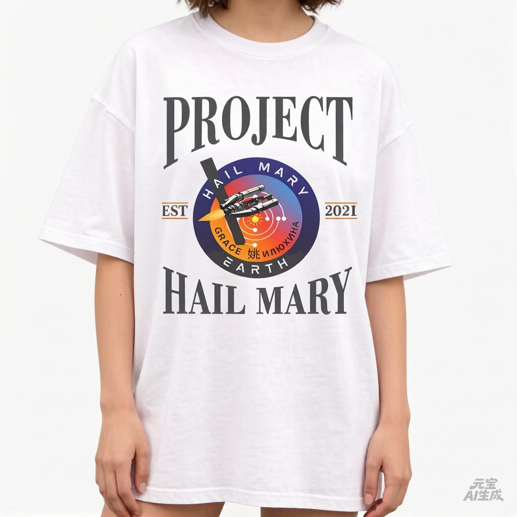 2026 Project Hail Mary Ryland Grace Rocky Graphic 100Cotton Unisex Shirt Summer New Fashion Unisex Oversized Tshirt Fan Gift