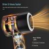 High-Speed Hair Dryer with Brushless Motor & Plasma Technology - High Power, Temperature Display, Ideal for Home & Hotel Use