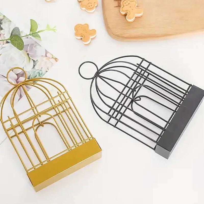 Nordic Birdcage Mosquito Coil Holder - Fireproof Wrought Iron Repellent Box