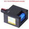 DC 5-12V 2A PWM Motor Drehzahlregler Computer Lüfter Motor Modifikation DIY Wasserkühlung Radiator Gehäuse
