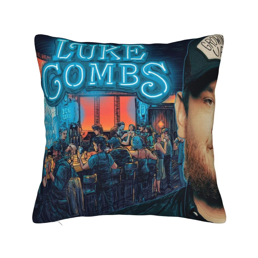 Warm Seat Lukes Comb Fan Gift Singer Decorations Pillowcases Accessories Pillow Covers Square Multi Size