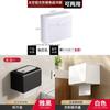 Aluminum Alloy Bathroom Paper Holder With Nodrill Mount For Toilet And Shower Storage