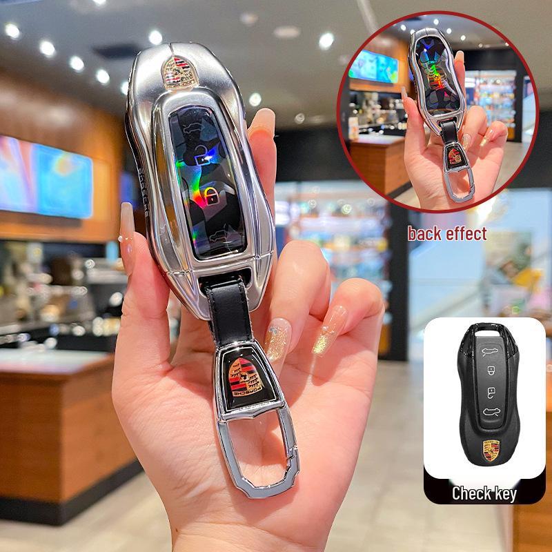 Porsche 24/25 Macan EV Turbo Kovový kryt klíče