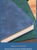 Large A4 Leather Office Notebook - Extra Thick Diary for Business Meetings