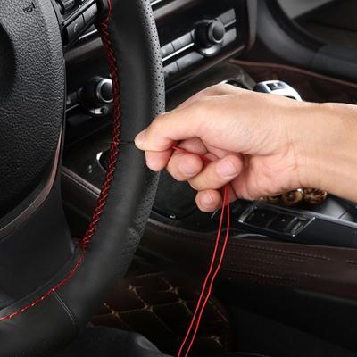 Copertura Intrecciata Antiscivolo per Volante Auto Cucita a Mano Le Coperture per Volante Auto Sono Adatte per il 90% dei Modelli sul Mercato