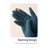 1PAIR gloves women's plush thickened cute windproof plush German plush imitation rabbit plush thick gloves riding warm open
