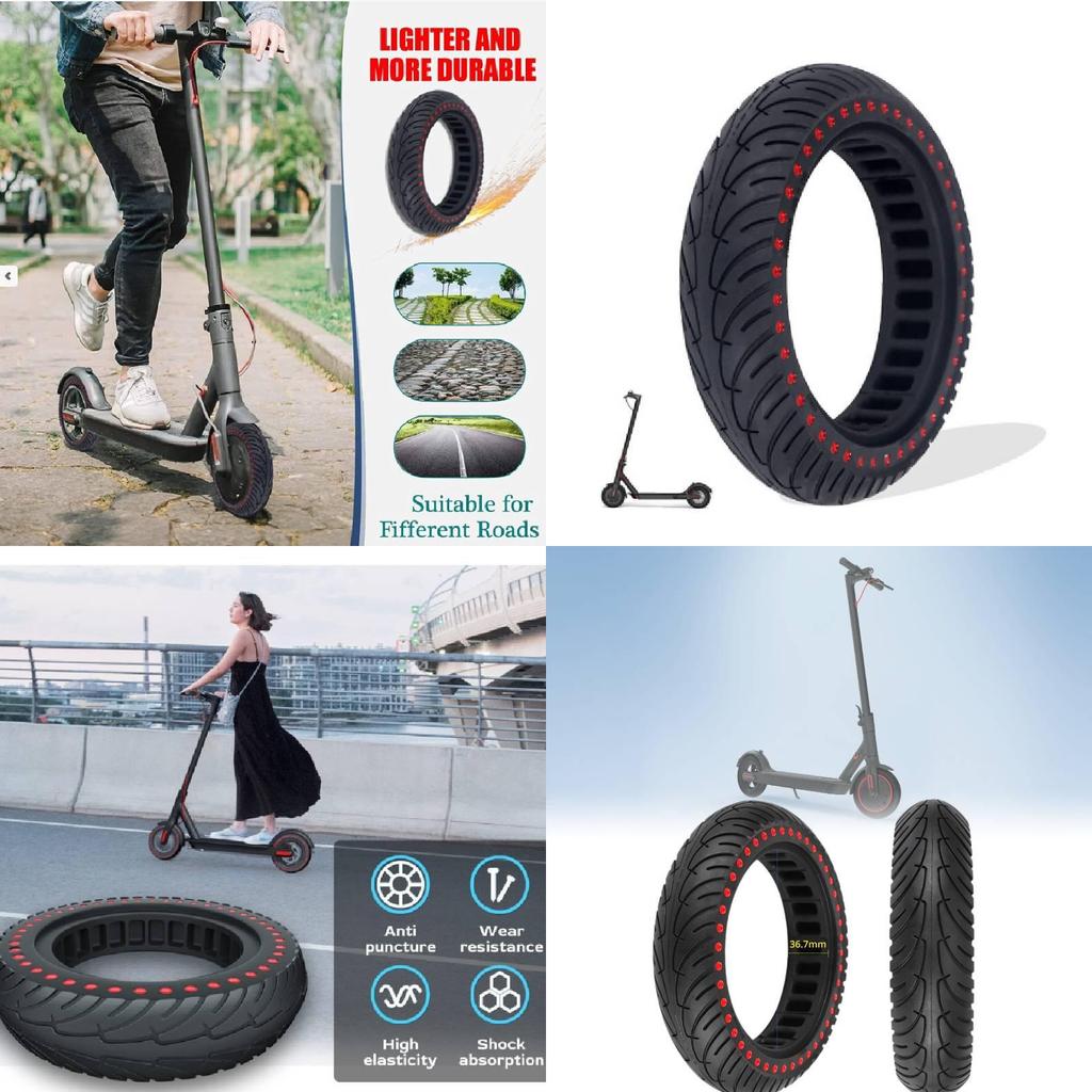 Langlebiger 8,5-Zoll Xiaomi M365 Pro 1s Elektroroller Leichter Waben-Vollgummi-Reifen