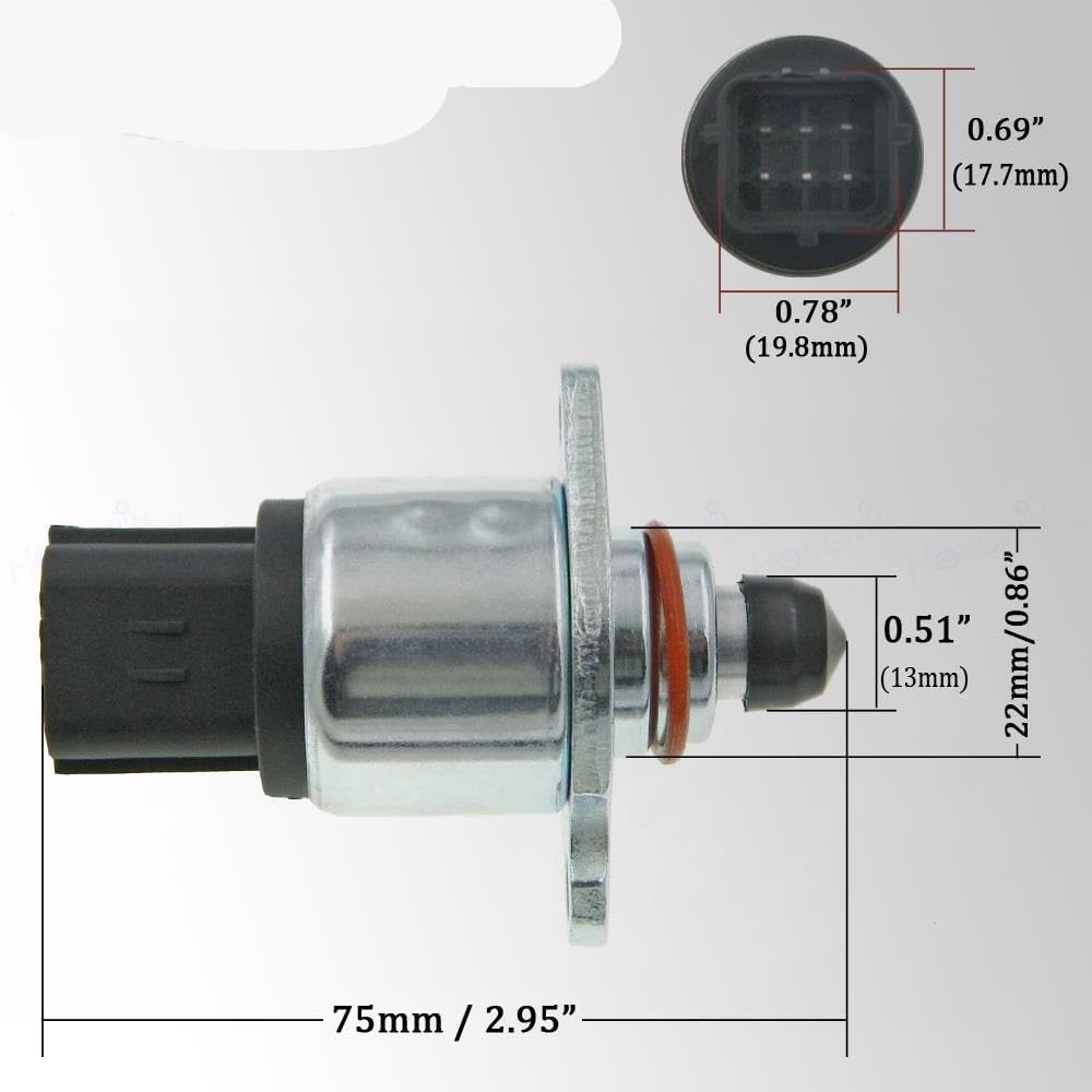 Idle air control valve 8-97181718-0 IAC Idle Air Control Valve/Fit For Holden RODEO RA 3.5 6VE1 Fits Mitsubishi Eclipse Chrysler Dodge Isuzu
