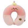 Cartoon Animal Memory Foam U Shaped Pillow For Travel And Office Comfort
