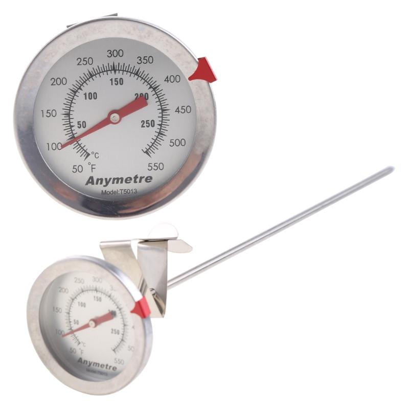 Sofortlesendes Edelstahl Küchen Lebensmittel Kochen Milch Kaffee Sonde Thermometer Temperaturanzeige
