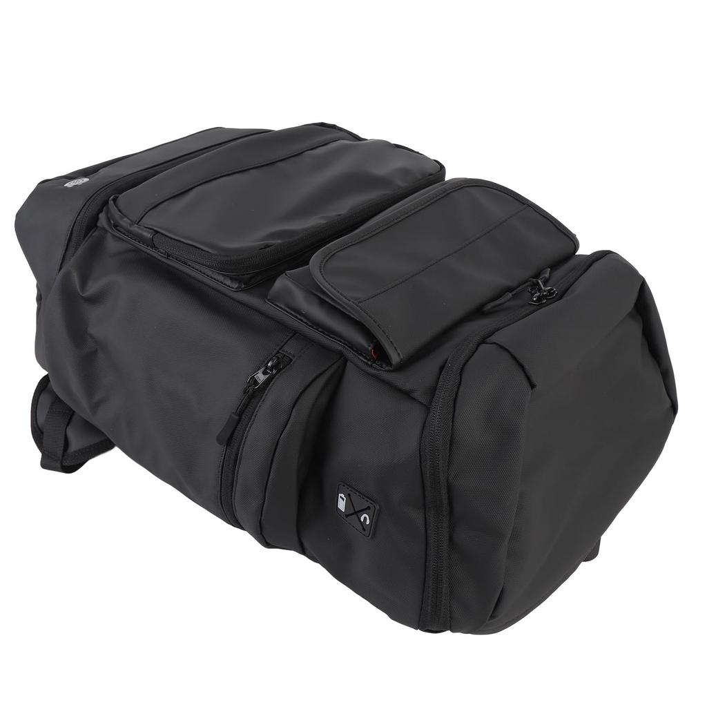 Vacuum Seal Backpack for Men Oxford Cloth Rain Proof Travel Backpack with Bottle Holder for 17 Inch