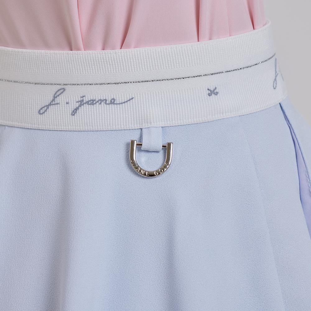 J Jane Tiered Flare Skirt (Skyblue)