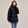 YAYA Women's 2024 Mid-Length Hooded Down Jacket