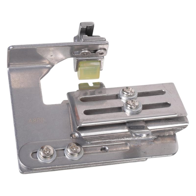 Double Layer Ruffling Presser Foot Sewing Machine Roller Presser Foot Adjustable Width for Thick/Thin Fabric Leather