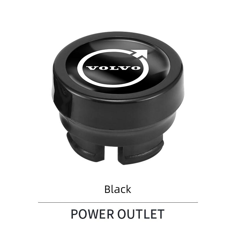 Car Cigarette Lighter Cap Auto Lighter Dust Proof Cover Accessorie For Volvo Rdesign XC60 XC90 XC40 V50 V60 V40 S60 C30 V70 S90