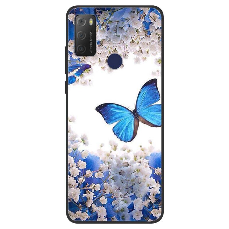 For TCL 20Y 6156D Case Shockproof Soft TPU Silicone Phone Cover For TCL 20Y 20 Y E 6125F Fundas For TCL20Y TCL20E Shell Coque