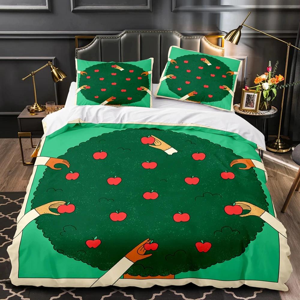 3D Print The Rise Cartoon Bedding Set Duvet Cover Bed Set Quilt Cover Pillowcase Comforter King Queen Size Boys Adult Bedding