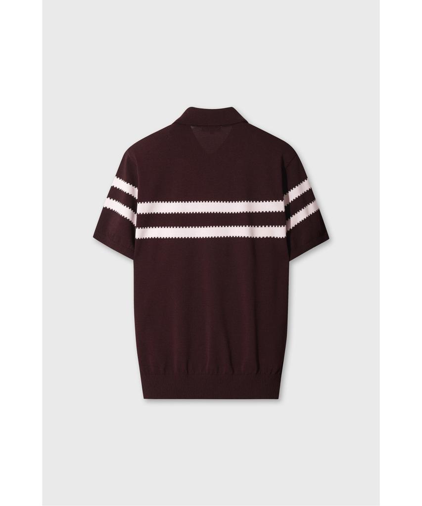 WAAC Men Waacky Stirpe Knit Polo Wmwaa26604Wid