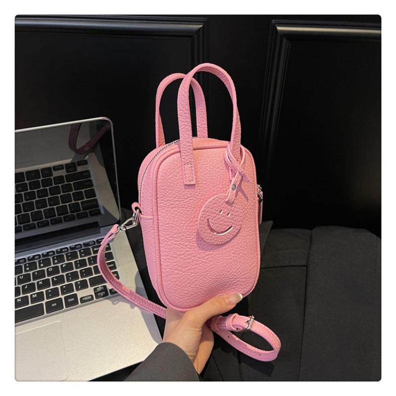 Spring new versatile small square bag multi-function shoulder messenger handbag premium mobile phone bag