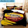 Set Biancheria da Letto Stampato 3 Pezzi Wolf Football Club Roma Copripiumino Chiusura Include 1 Copripiumino & 2 Federe Set Biancheria da Letto Arredamento Casa Regali
