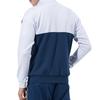YONEX Спортивная куртка с воротником-стойкой и логотипом, серия Competition, color block, мужская, белая 51043EX-011