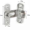 Hotel Home Latches Stainless Steel Sliding Door Locks Security