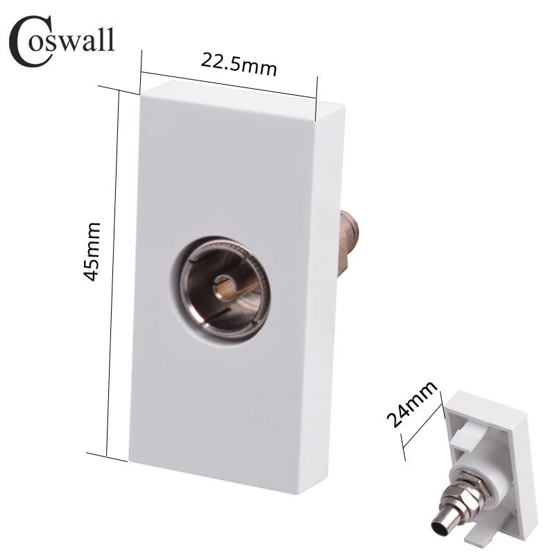Glass Panel Wall EU Israel Italy Socket + WIFI Tuya Smart Switch + TV Internet Jack Type-C USB Charger Connector DIY Module